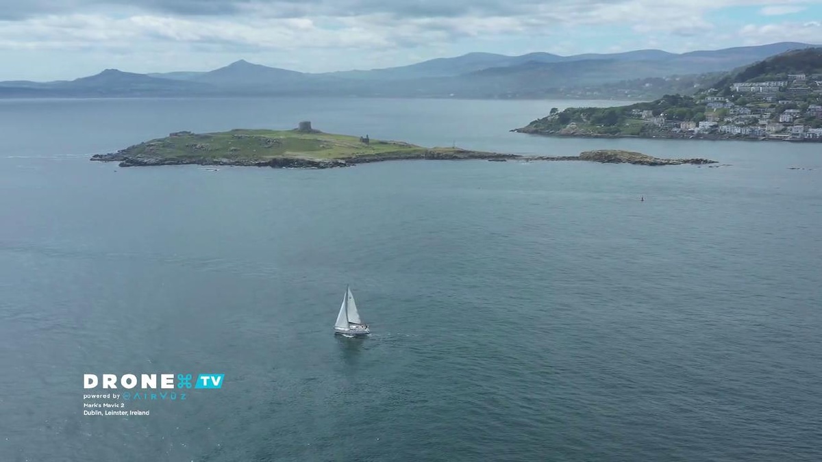 Dublín, Irlanda desde el cielo, parte 1