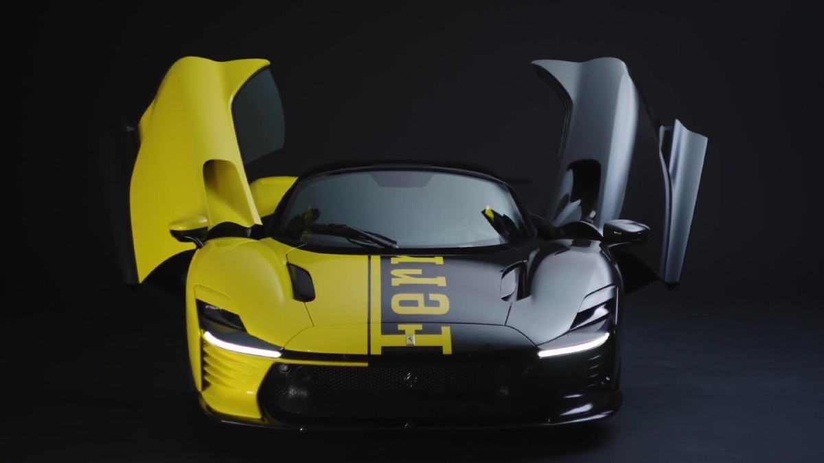 Ferrari Daytona SP3 Tailor Made - El exterior