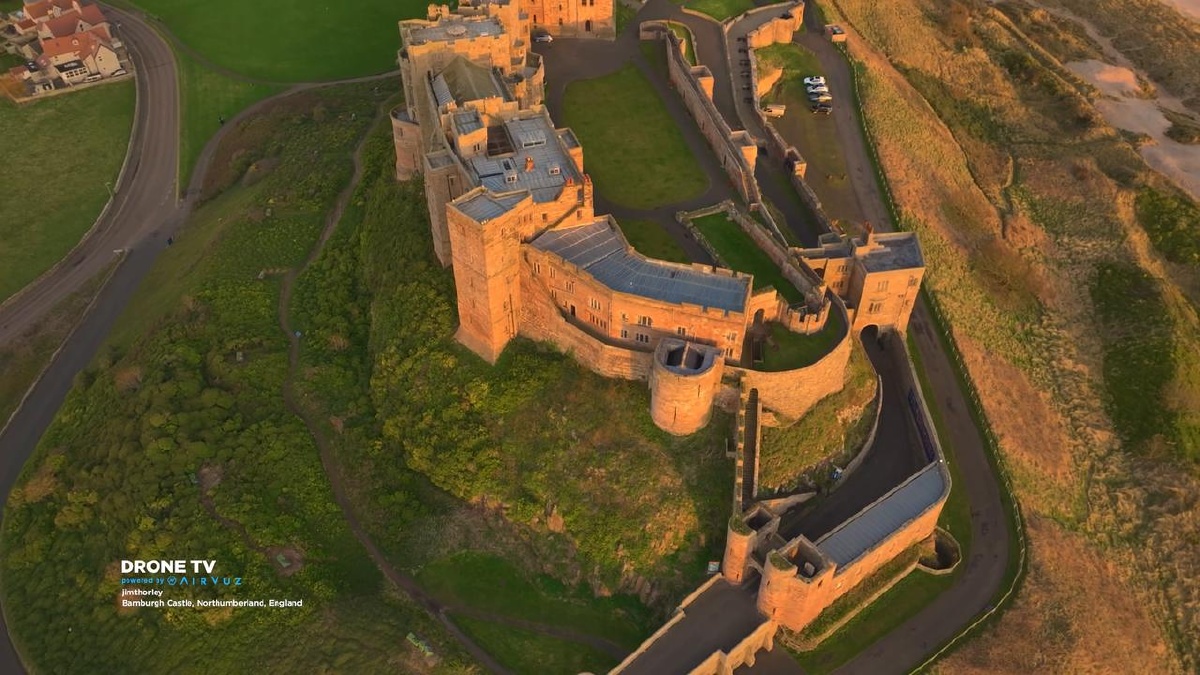 Maravillas históricas de Gran Bretaña: Vistas cinematográficas desde el aire, parte 1