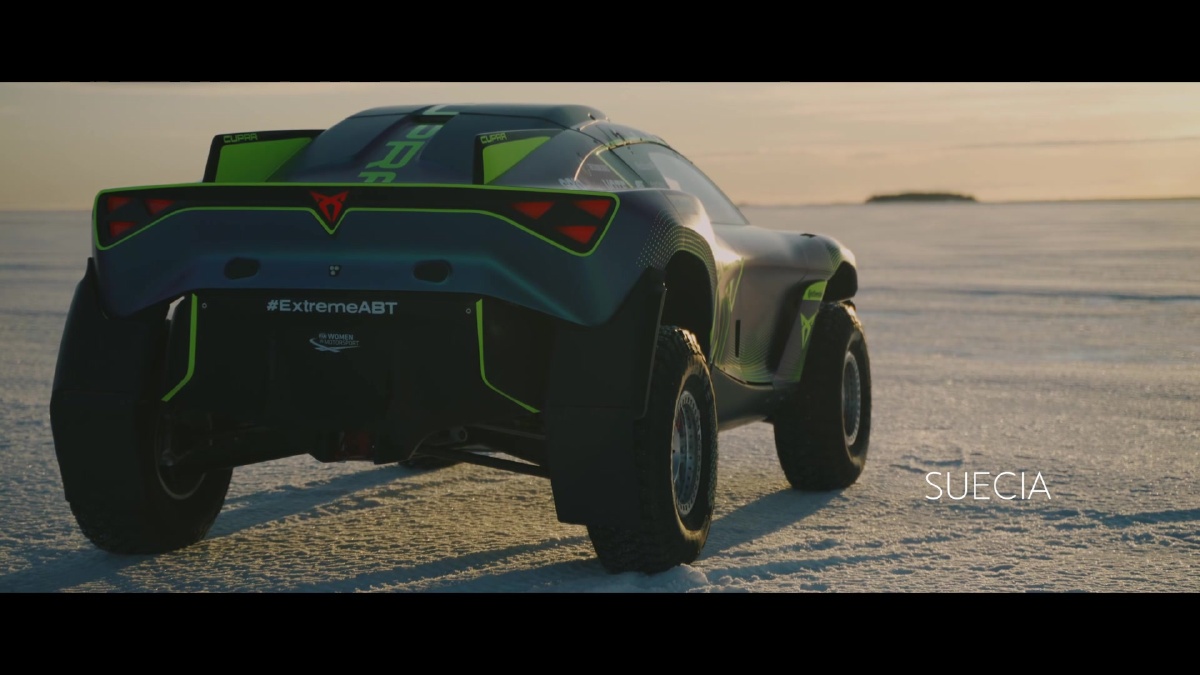 Nasser Al-Attiyah y Klara Andersson - del desierto a la nieve, listos para Extreme E