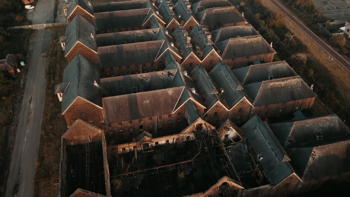 Vistas aéreas de lugares misteriosos y abandonados, parte 4