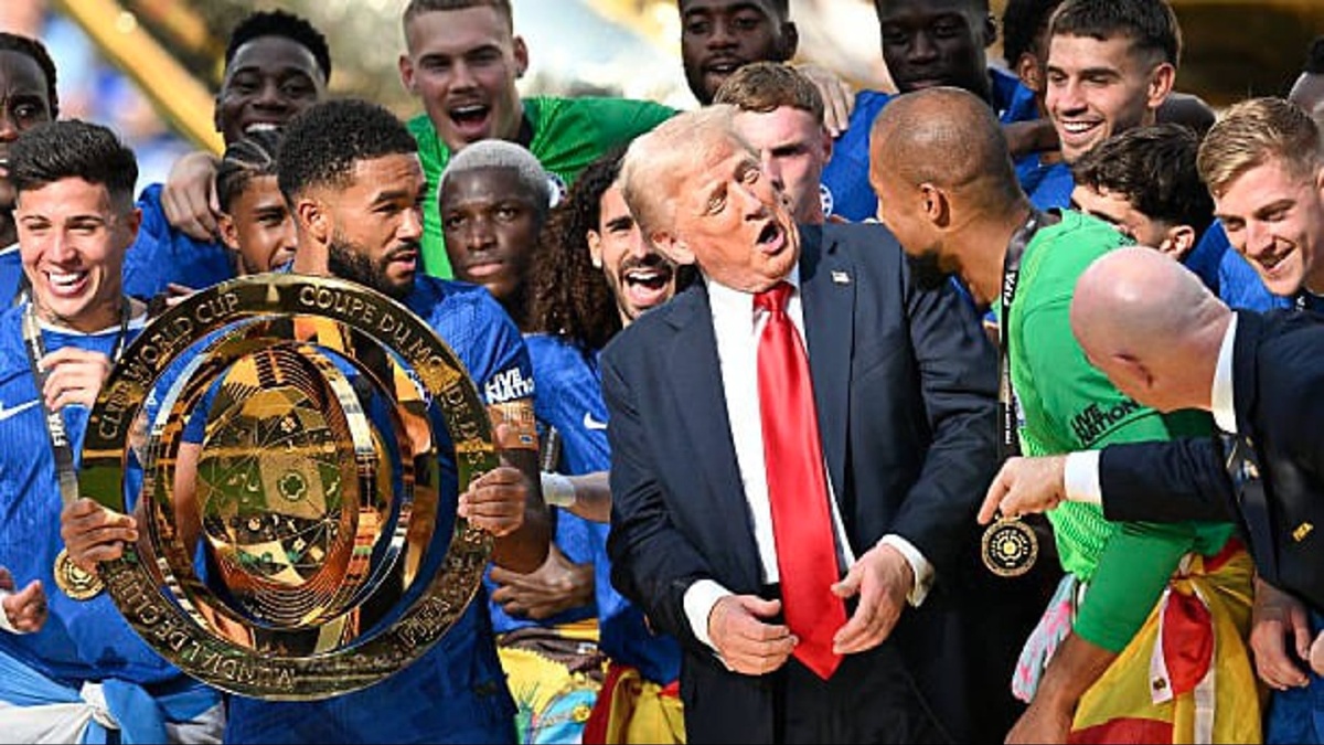 Trump Abucheado Por La Afición Tras La Victoria Del Chelsea En El Mundial De Clubes