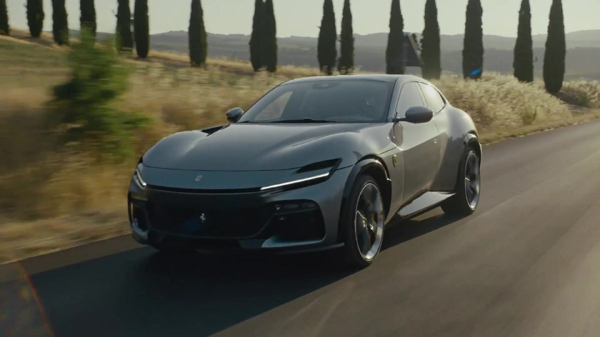 Ferrari Purosangue - Tren de potencia