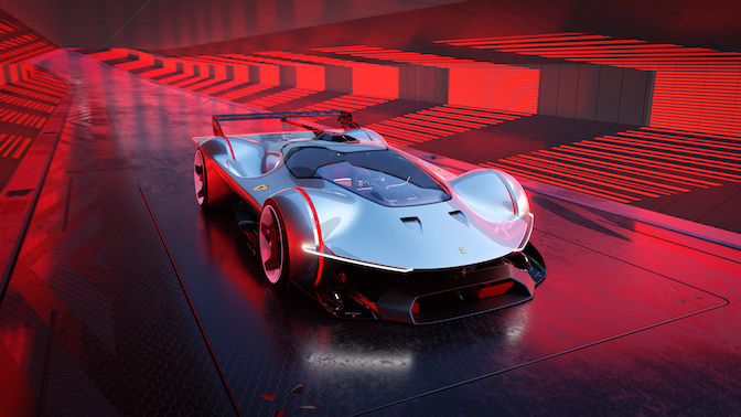 Ferrari Vision Gran Turismo - El primer deportivo Concept car Virtual de Maranello