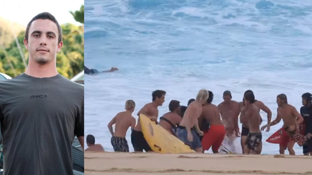 Un Surfista Hawaiano Sufre Un Grave Accidente En Pipeline, Estados Unidos