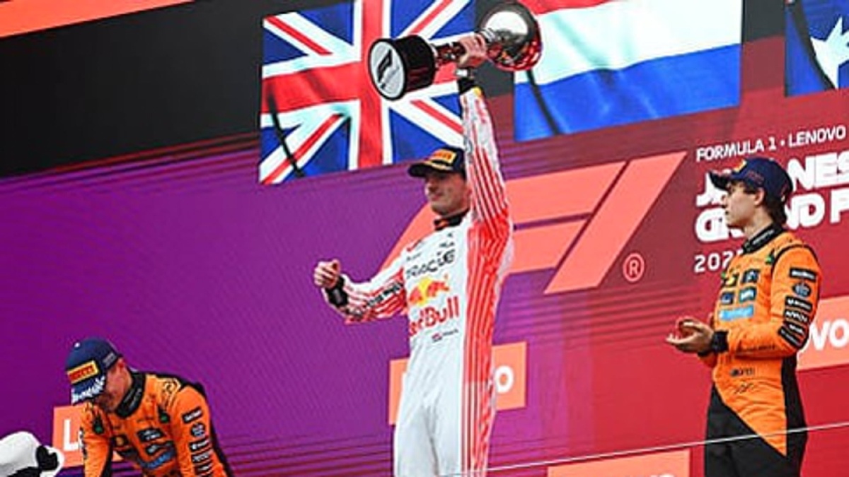 Verstappen Vence A Norris Y Consigue Su Primera Victoria De La Temporada En El GP De Japón