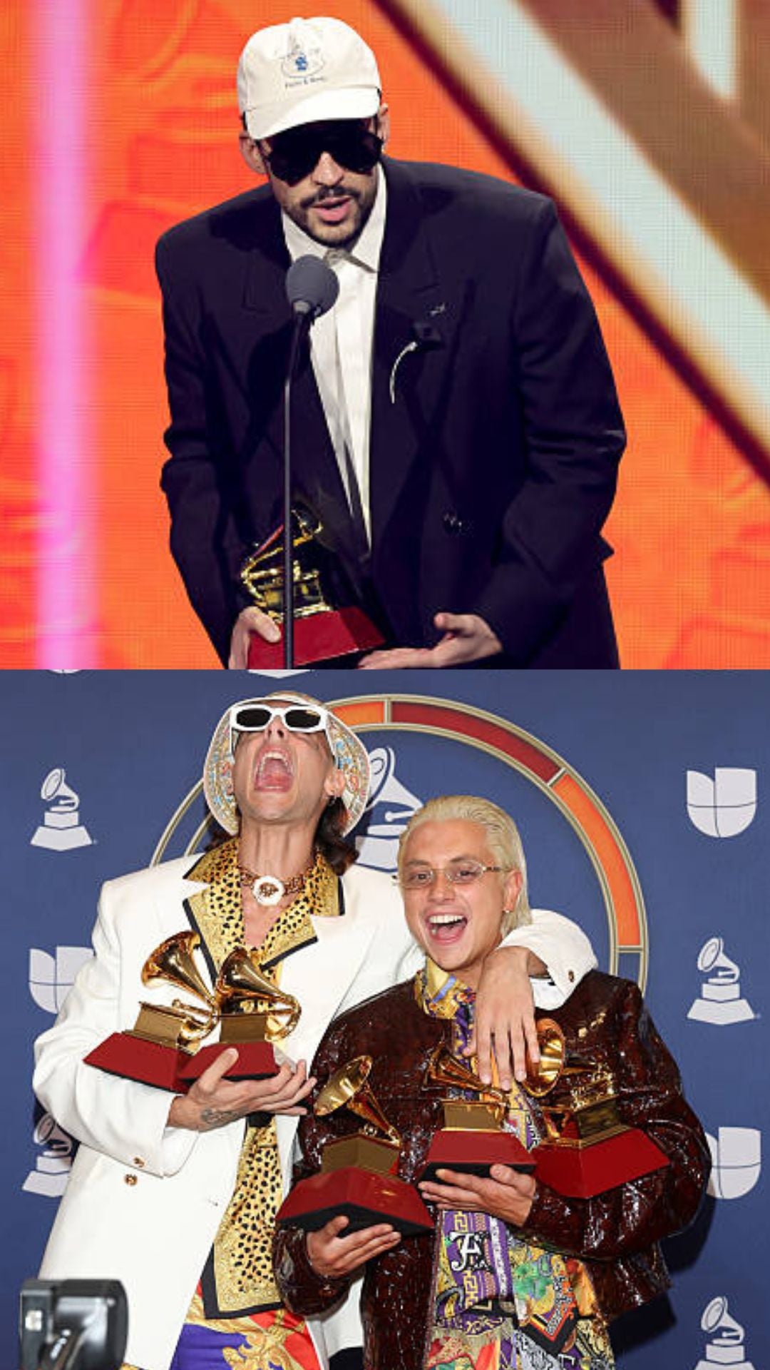 Bad Bunny y CA7RIEL & Paco Amoroso Empatan Con 5 Premios Cada Uno En Los Latin Grammy 2025…