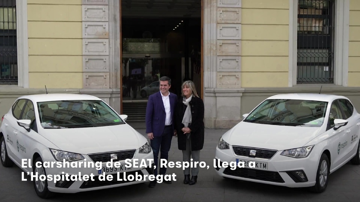 El carsharing de SEAT, Respiro, llega a L'Hospitalet de Llobregat