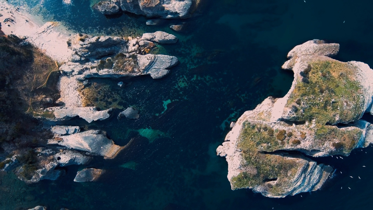Vistas de Turquía desde un dron