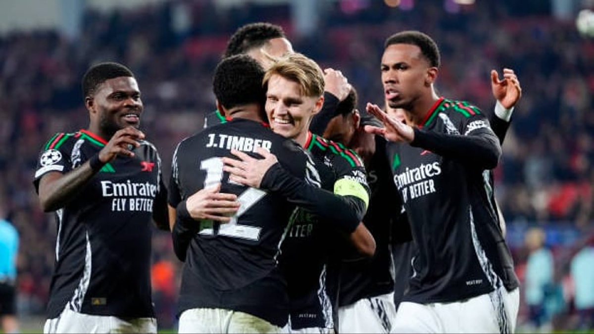 El Arsenal Humilla Al PSV (7-1) Y Se Acerca A Los Cuartos De Final De La Liga De Campeones