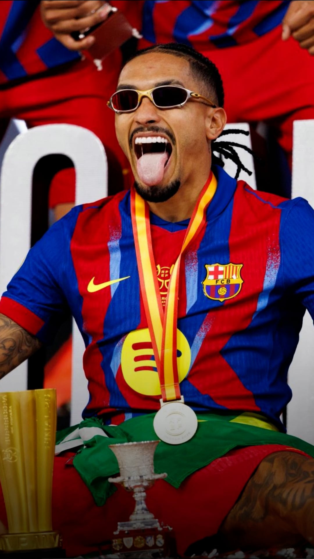 El Barcelona Vence Al Real Madrid 3-2 Y Gana La Supercopa De España...