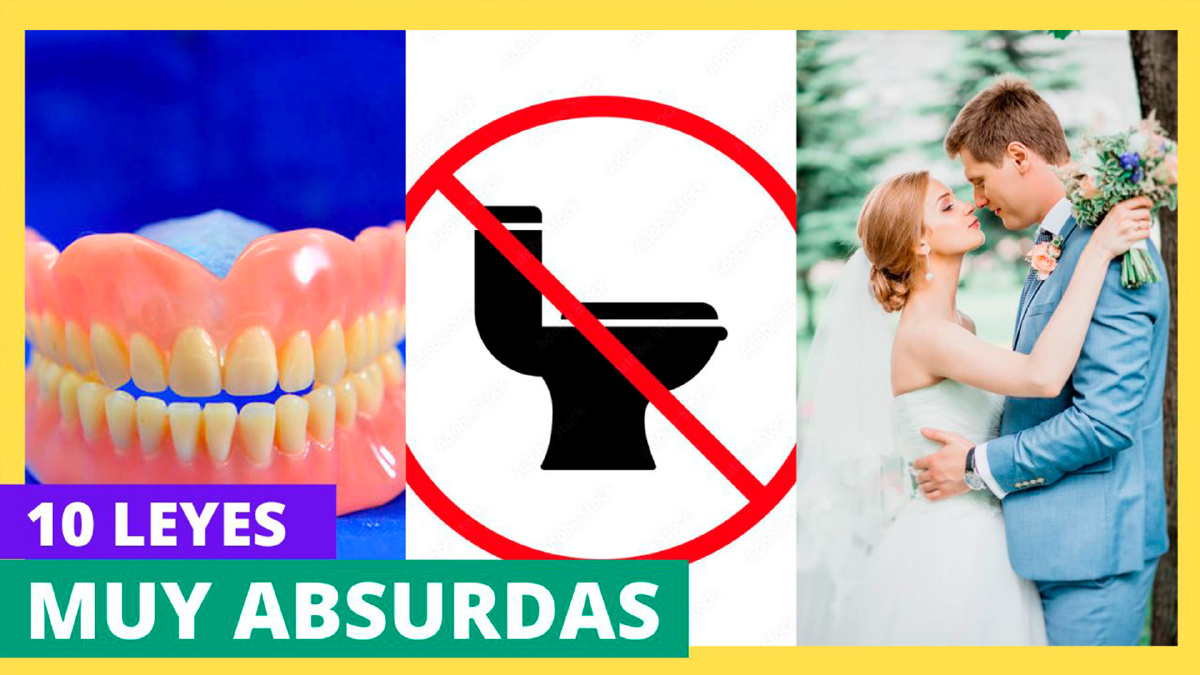 10 LEYES ABSURDAS que aún están en vigor ¡No lo creerás!