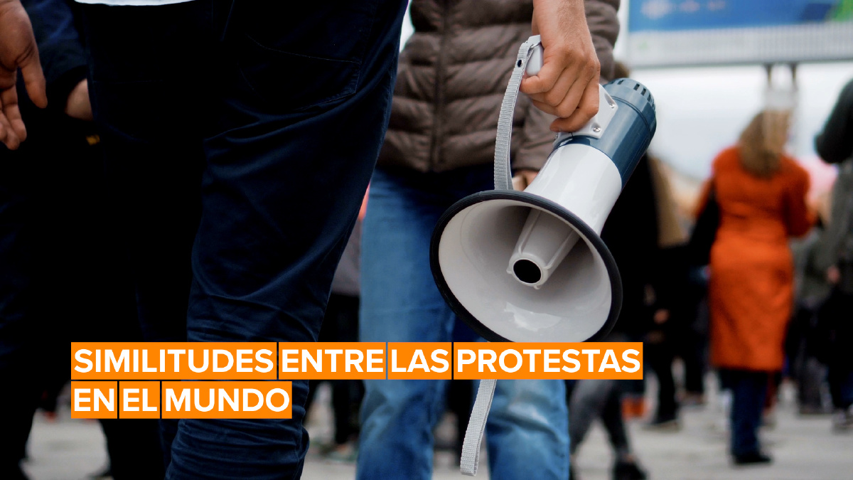 ¿Qué tienen en común estas protestas alrededor del mundo?