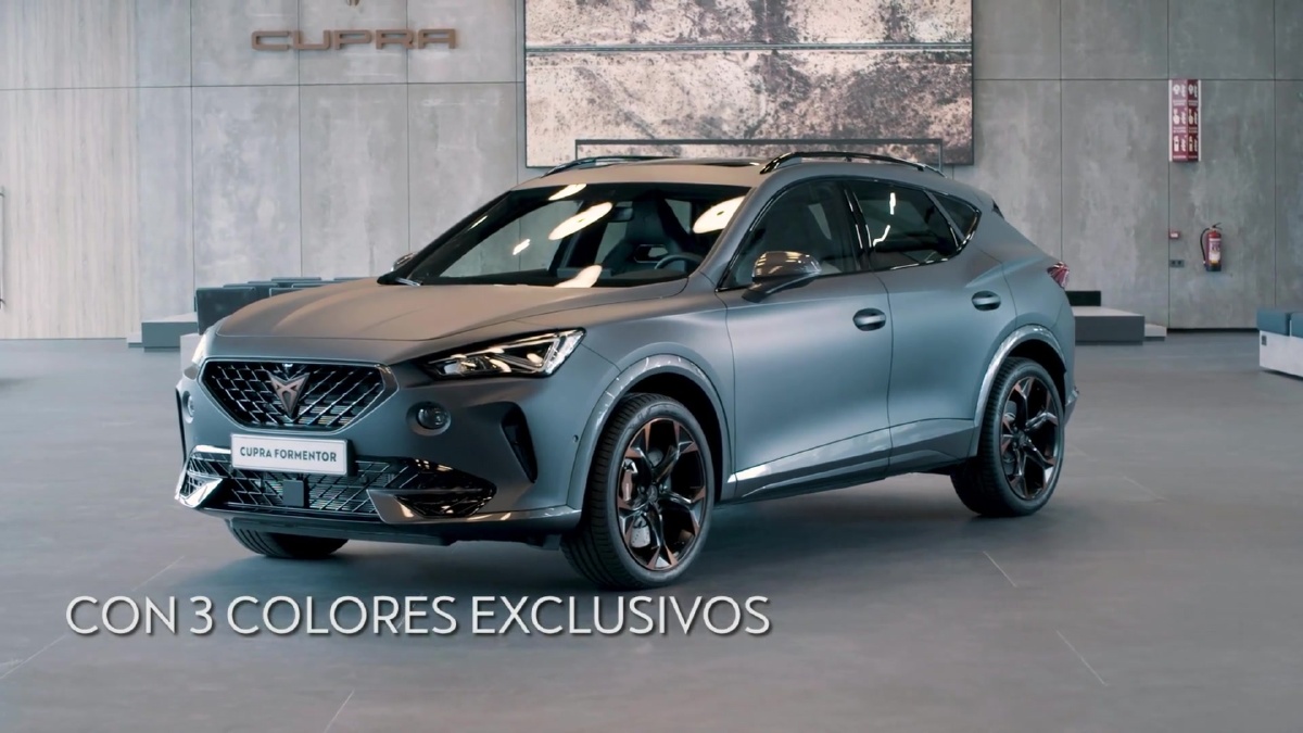 CUPRA Formentor - tres colores, tres inspiraciones