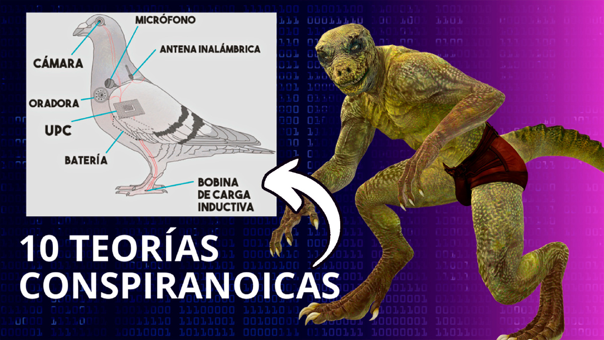 ¿QUÉ OCULTAN? Las 10 teorías MÁS CONSPIRATORIAS del universo